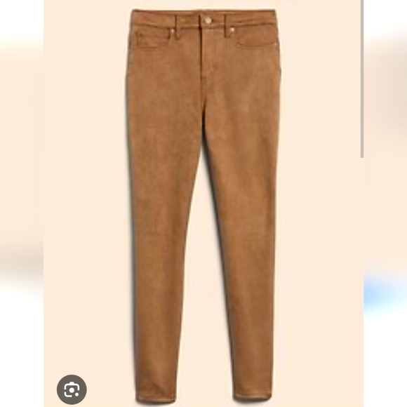Banana Republic Faux Suede Skinny High Rise - Picture 4 of 7